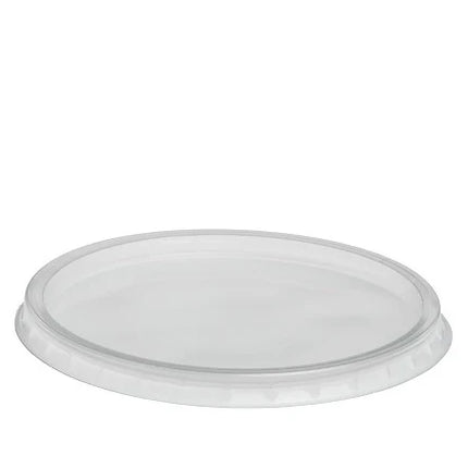 R-PET transparante bucket deksel Ø115 mm – Cuppix