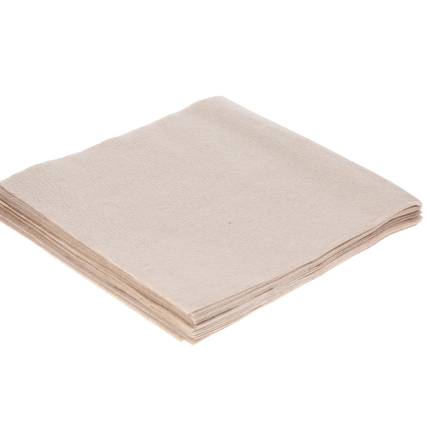Kraft BIO Servietten 33x33 cm 1-lagig 1/4 Falz