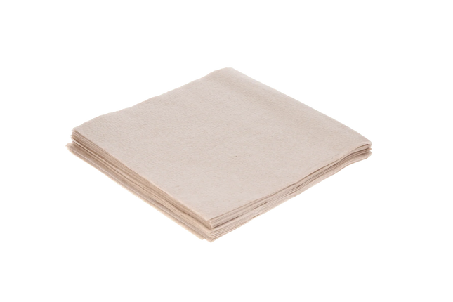 Kraft BIO Napkins 33x33 cm 1-Ply 1/4 Fold