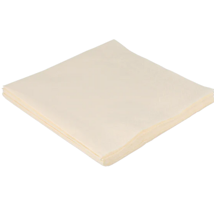 Servietten 33x33 cm Creme 2-lagig 1/4 Falz