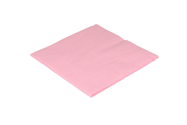 Napkins 33x33 cm Pink 2-Ply 1/4 Fold