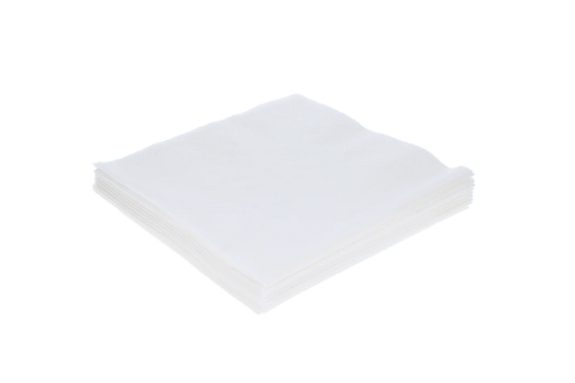 Napkins 33x33 cm White ORGANIC 2-Ply 1/4 Fold